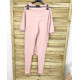 ENSEMBLE COTON T-SHIRT OVERSIZE + LEGGING ASSORTI PE878 BLEU ROYAL