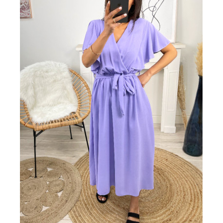 Robe longue printemps-été : fluidité et élégance en 12 coloris - Découvrez notre nouvelle collection PE1138 BLEU ROYAL