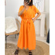 Robe longue printemps-été : fluidité et élégance en 12 coloris - Découvrez notre nouvelle collection PE1138 BLEU ROYAL