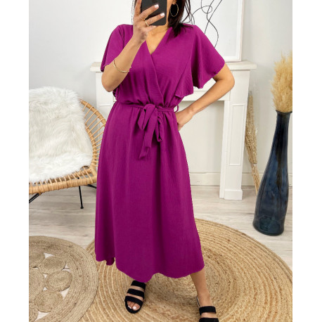 Robe longue printemps-été : fluidité et élégance en 12 coloris - Découvrez notre nouvelle collection PE1138 BLEU ROYAL