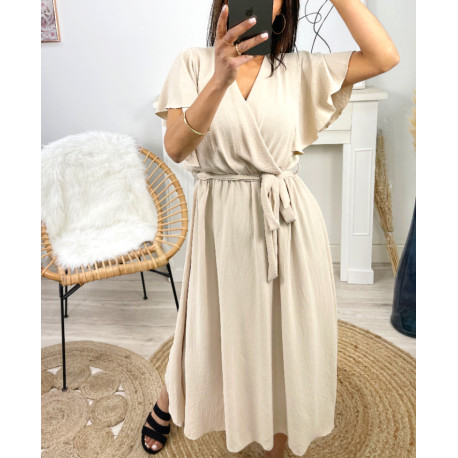 Robe longue printemps-été : fluidité et élégance en 12 coloris - Découvrez notre nouvelle collection PE1138 BLEU ROYAL