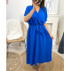 Robe longue printemps-été : fluidité et élégance en 12 coloris - Découvrez notre nouvelle collection PE1138 BLEU ROYAL