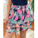JUPE COURTE IMPRIMEE 1162I1 NOIR