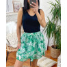 JUPE COURTE IMPRIMEE 1162I1 VERT