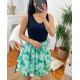 JUPE COURTE IMPRIMEE 1162I1 VERT