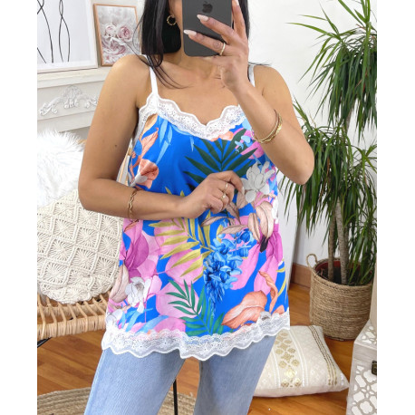 TOP CARACO 8720I2 BLEU ROYAL