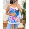 TOP CARACO 8720I1 BLEU ROYAL