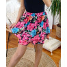 JUPE COURTE IMPRIMEE 1162I2 NOIR