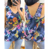TOP SANS DOUBLURE DOS CROISE 9742 NOIR