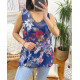 TOP SANS DOUBLURE DOS CROISE 9742I2 NOIR